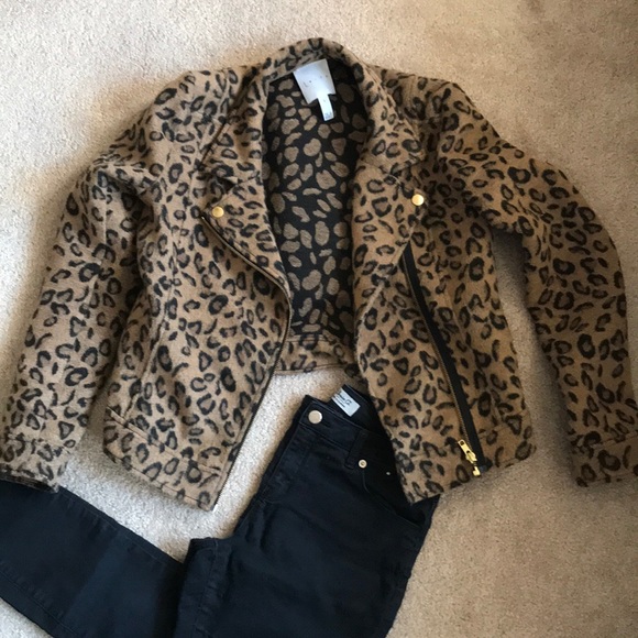 Ridiculously cute leopard print jacket - Picture 3 of 5